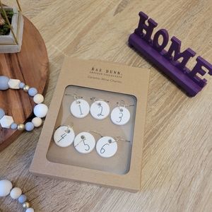 Rae Dunn Ceramic Wine Charms